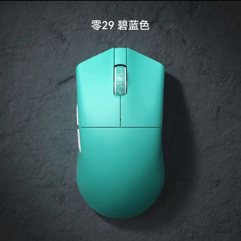 Incott 029 Wireless Three Mode 8K Bluetooth Gaming Mouse PAW3395 Light Weight Gasket Ergonomics