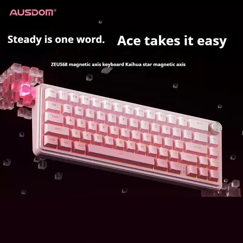 AUSDOM Zeus68 Gaming Magnetic Mechanical Keyboard