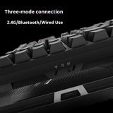 ATK V100 Mechanical Keyboard Semi-Aluminum Alloy Tri-mode