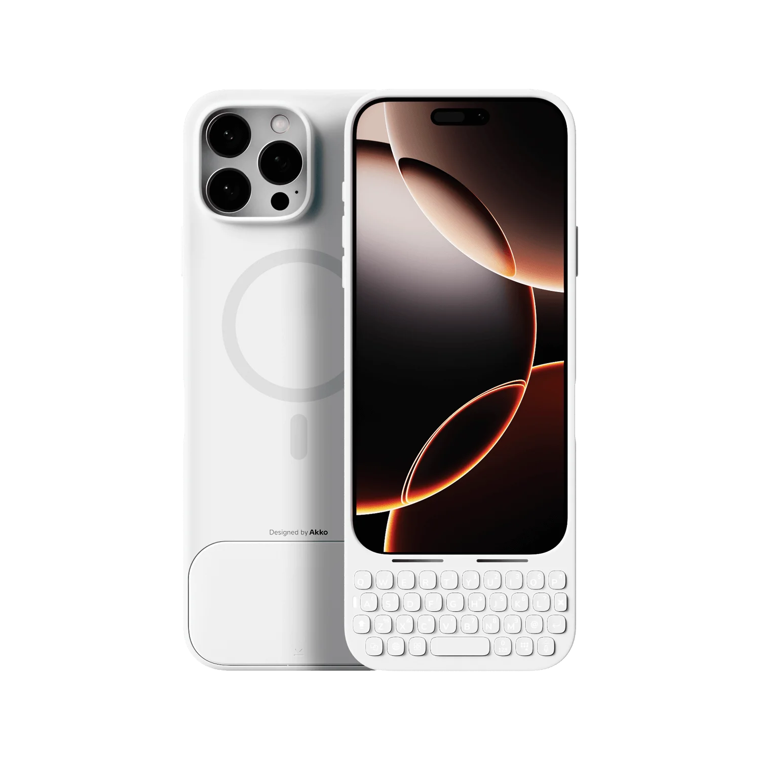 Akko MetaKey Phone case With Keyboard 37 keys For iPhone 16 Pro Max 17 Pro Max