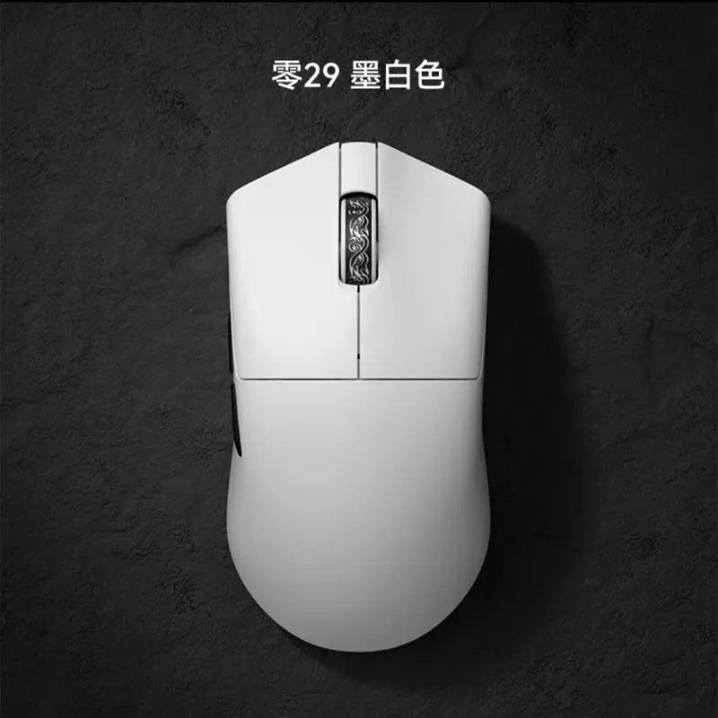 Incott 029 Wireless Three Mode 8K Bluetooth Gaming Mouse PAW3395 Light Weight Gasket Ergonomics