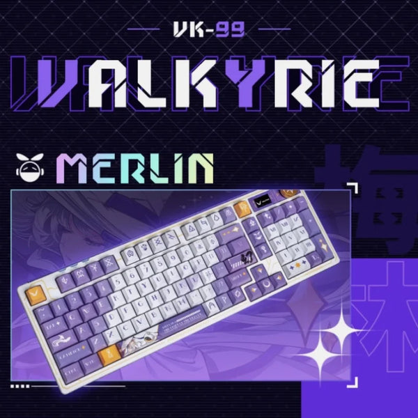 VALKYRIE VK99 Wireless Mechanical Keyboard Tri-mode Hot Swap RGB