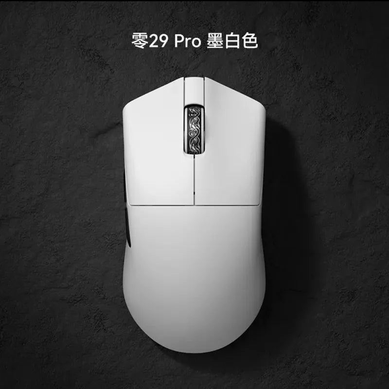 Incott 029 Wireless Three Mode 8K Bluetooth Gaming Mouse PAW3395 Light Weight Gasket Ergonomics