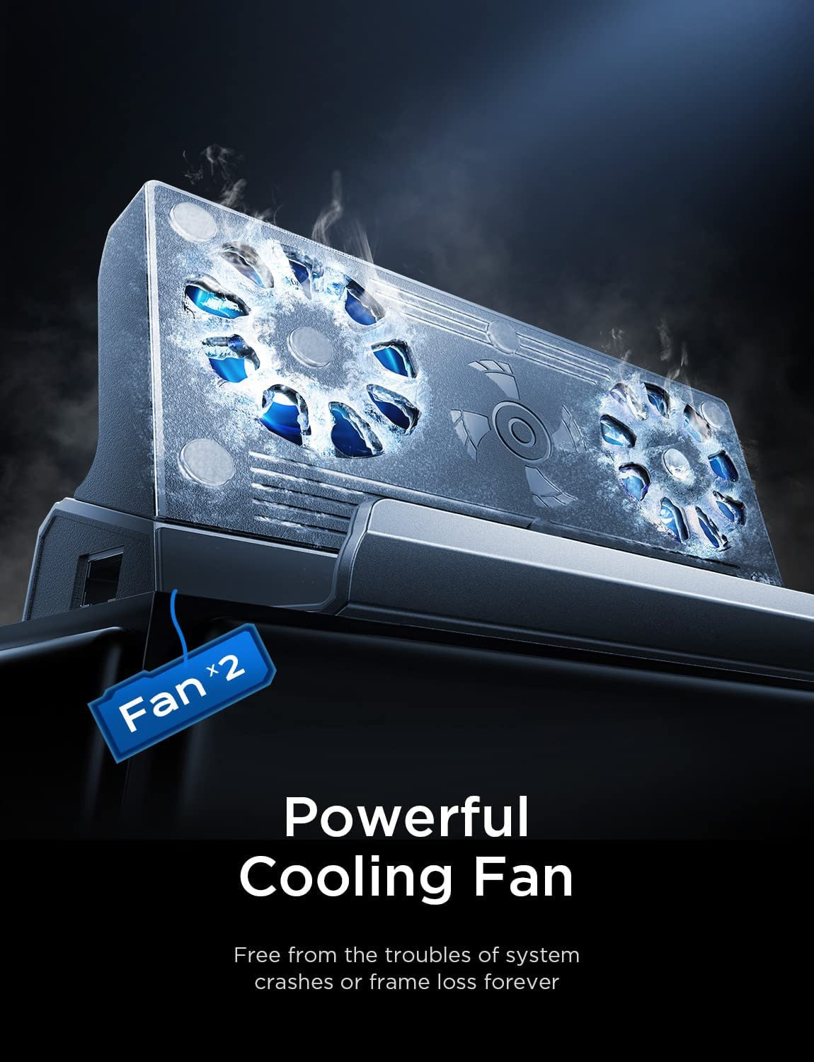 Steam Deck Docking Station with Fan 11-in-1 HDMI 2.0 Compatibility 4k@60hz Gigabit Ethernet Fast Charging