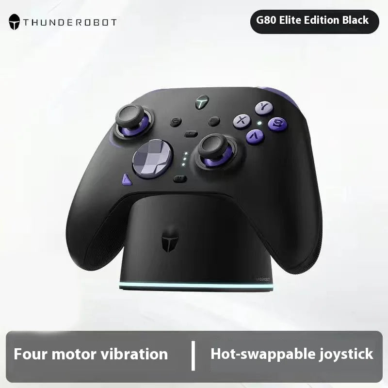 Thunderobot G80 Ultimate Gamepad Wired/2,4G/Bluetooth Tri-Mode Für NS Xbox Quad Motor Hall Joystick Gaming Controller