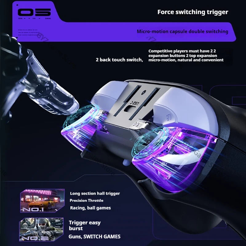 Thunderobot G80 Ultimate Gamepad Wired/2,4G/Bluetooth Tri-Mode Für NS Xbox Quad Motor Hall Joystick Gaming Controller