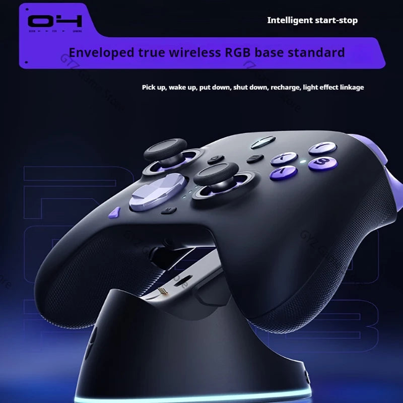 Thunderobot G80 Ultimate Gamepad Wired/2,4G/Bluetooth Tri-Mode Für NS Xbox Quad Motor Hall Joystick Gaming Controller