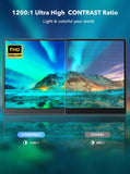 17.3/15.6 inch IPS Ultra Slim Monitor Portable 1080P HDR HDMI Type-C Display