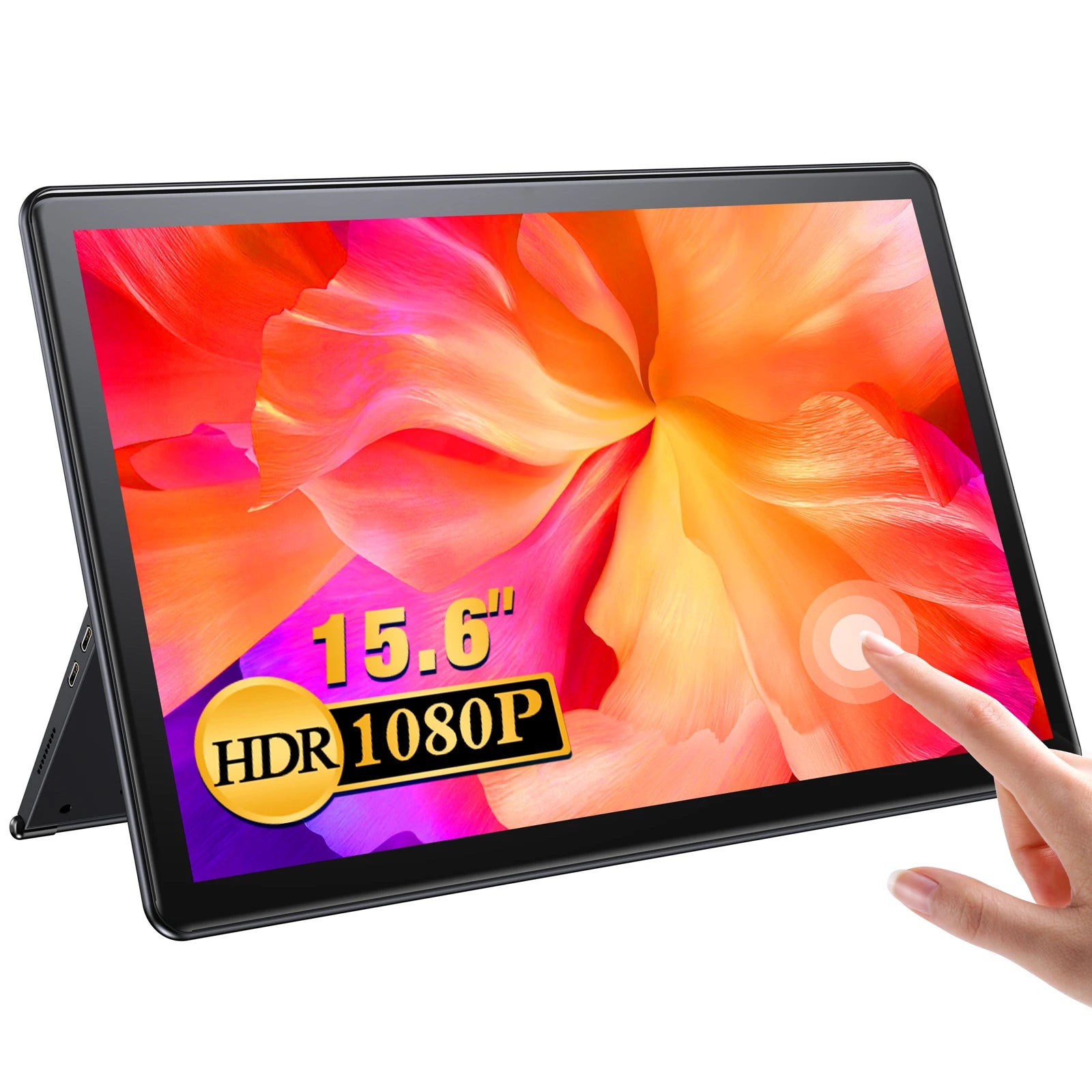 17.3/15.6 inch IPS Ultra Slim Monitor Portable 1080P HDR HDMI Type-C Display