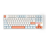 VGN V87 Kabellose mechanische Tastatur, Tri-Mode, Hot-Swap-fähig, RGB-Hintergrundbeleuchtung, kabelgebunden/2,4 GHz/BT-Verbindung