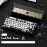 WEIKAV Stars75 E-sports Mechanical Keyboard QMK VIA  Aluminium Alloy Wireless Buletooth Three-Mode