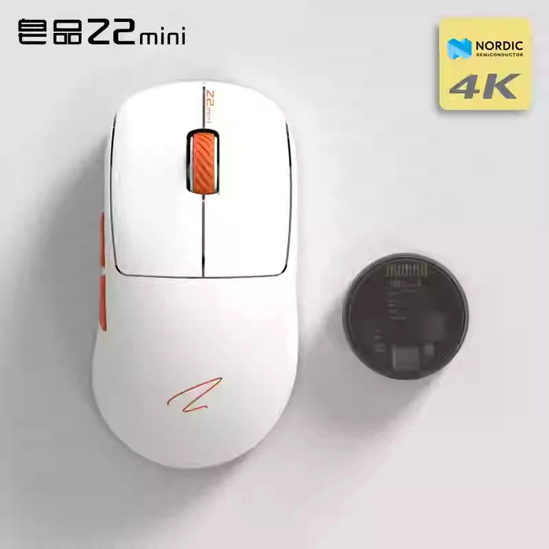 Zaopin Z2 Mini Gaming Mouse 4K PW3395 Low Delay Lightweigh Wireless Bluetooth Three Mode Ergonomics