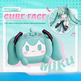 Bilibiligoods Hatsune Miku Colorful Magic Gift Box Official Genuine Cube Touch Screen Tv Wireless Bluetooth Headset