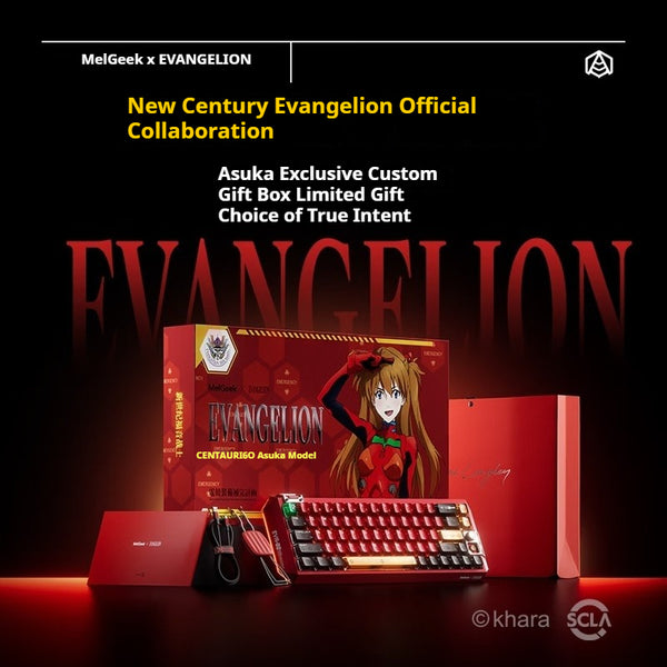 MelGeek Evangelion Centauri 60 EVA-02 Asuka Limited Edition Gaming