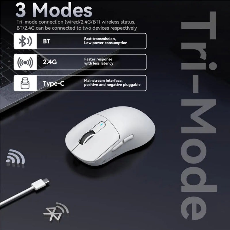 Attack Shark X3/X3 PRO Gaming Mouse Wireless WIFI 2.4G Bluetooth