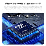 Beelink SEi14 125H Mini PC Intel Core Ultra5 14Core 18thread AI PC