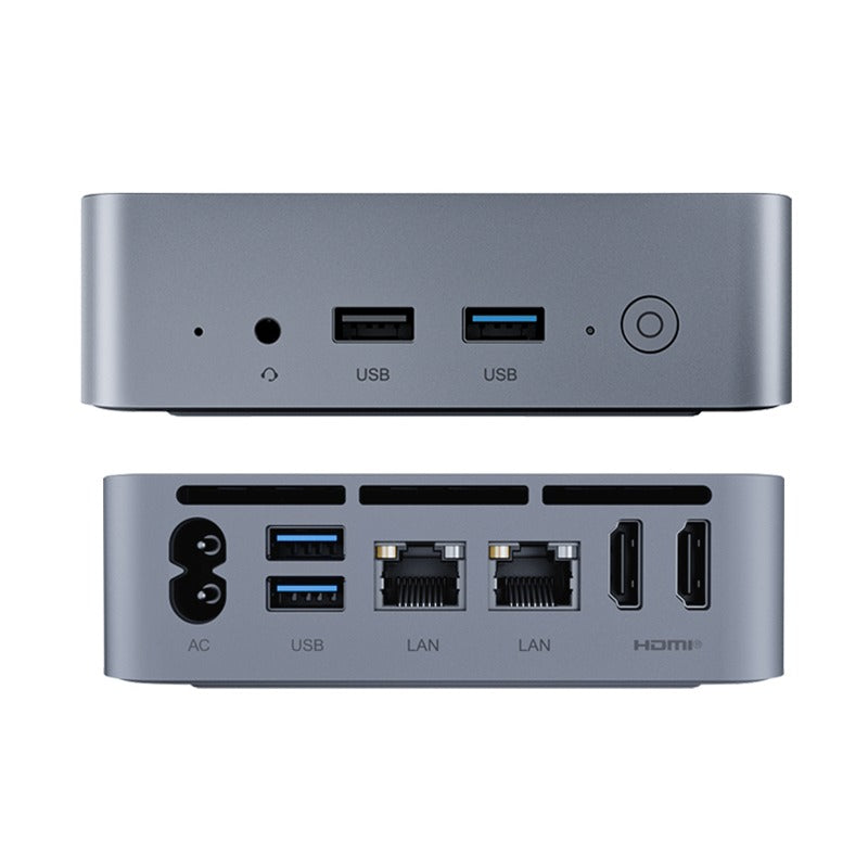 OUMAX Alder Lake N95/N100 Mini Pc 8GB DDR4 256GB NVMe SSD Windows 11 Pro 4K HDMI 2.0
