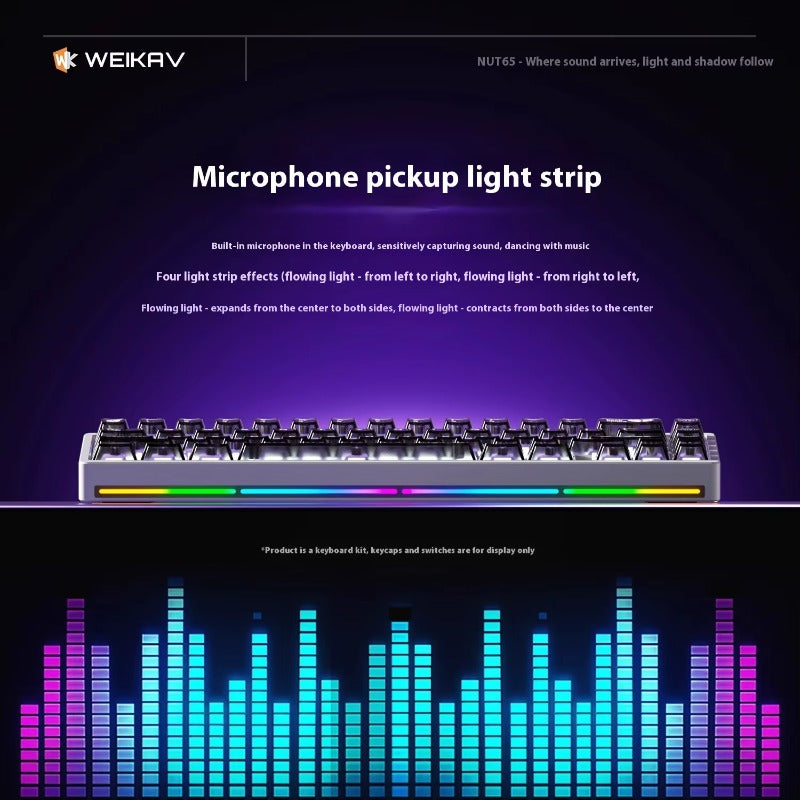 Weikav NUT65 Aluminum Mechanical Keyboard Kit