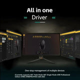 Dareu A980 Pro/Pro Max Tri-Mode 8K kabelgebunden & 4K Mausanschluss E-Sport-Spielmäuse Star Flash-Kabel