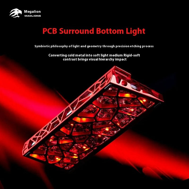 Madlions MAD Light 60 HE Mechanical Keyboard CNC Aluminum Hollow Shell Dynamic Magnetic Switch