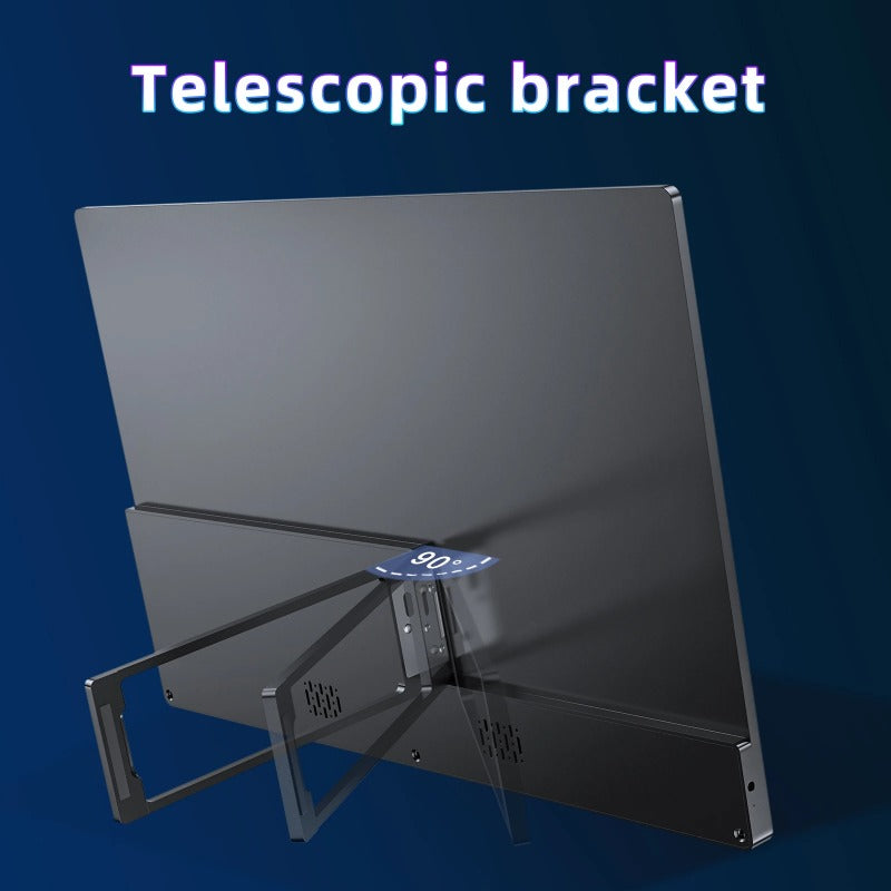 4K Portable Monitor 13.3 Inch IPS Screen 3840 x 2160 1500:1 with Freestanding HDMI USB C