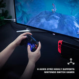 GameSir T4 Pro 2.4G Wireless Game Controller Bluetooth Gamepad with 6-axis Gyro for Nintendo Switch Android iPhone PC Joystick