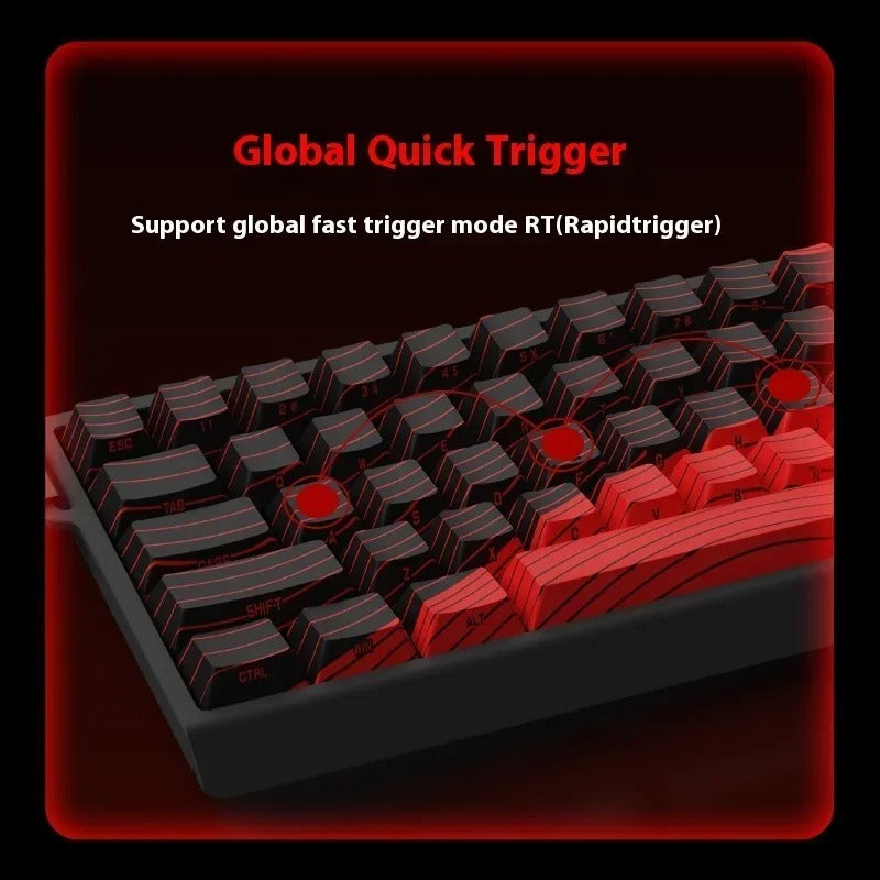 Madlions Mad60/68 HE Mechanical Keyboard Magnetic Switch Wired Hot Swap 8K Polling Rate