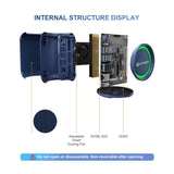 GTBOX T1 Mini PC with Speaker AMD Ryzen 7 8745HS 32GB DDR5 1TB PCIE4.0 SSD Full Function USB 4.0