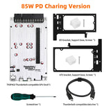 Upgraded TH3P4G3 Thunderbolt-compatible GPU Video Card Dock Laptop to External Graphic Card for Macbook Notebook PD 60W 40Gbps