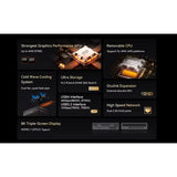 MINISFORUM MS-A1 AMD Gaming Mini-PC Ryzen 9 9950X R7 9700X 4 * NVMe 2 * 2,5G LAN 2 * DDR5 Oculink Leistungsstarke Computer-Workstation WiFi6