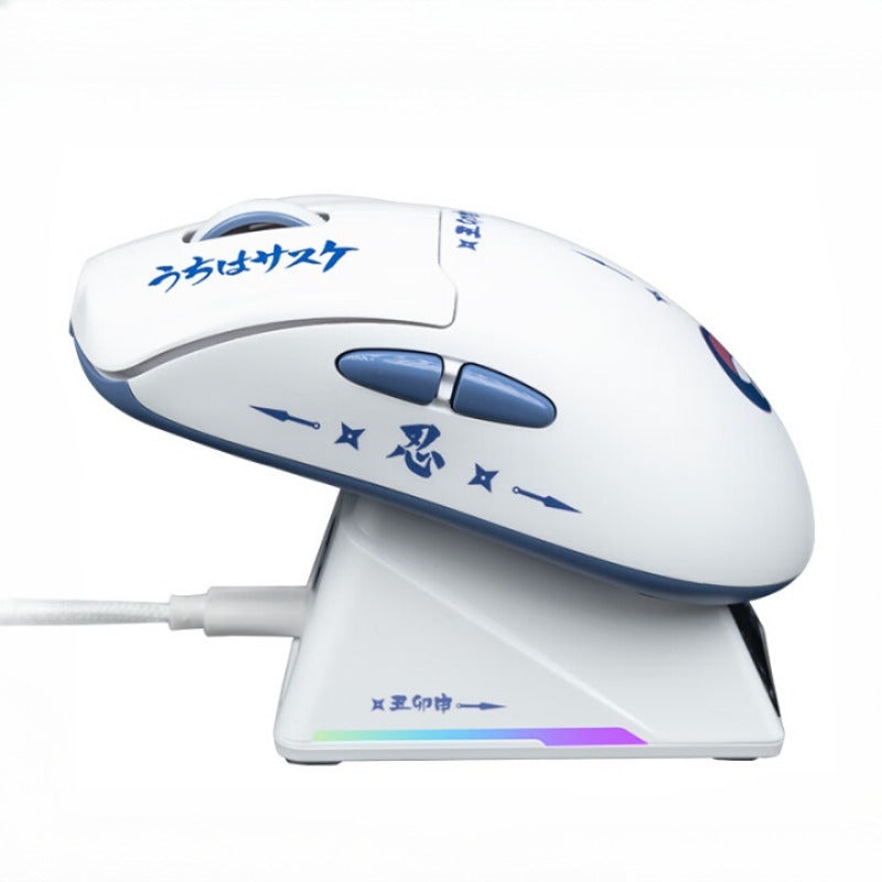 VALKYRIE VK M1 PRO Gaming Mouse NARUTO Shippuden Edition Tri-Mode PAW3950 58g