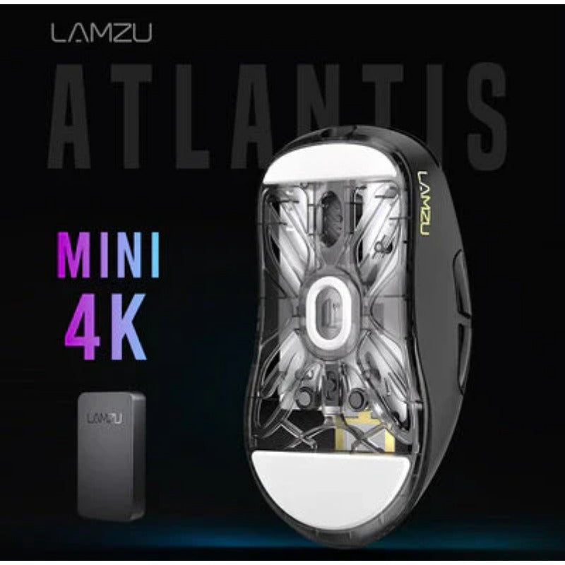 Lamzu Atlantis Mini Pro Gaming Mouse 26000dpi Dual Mode Wired/wireless