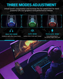 Chatreey AMR5 Mini PC Ryzen 5 5600U Colorful Lighting Gaming Desktop Computer Dual m.2 SSD Wifi6 BT 5.2 Pre-install Windows 11