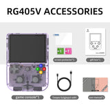 ANBERNIC RG405V 4inch IPS Touch Screen Unisoc Tiger T618 64-bit Octa-core 4GB LPDDR4X 1866Mhz