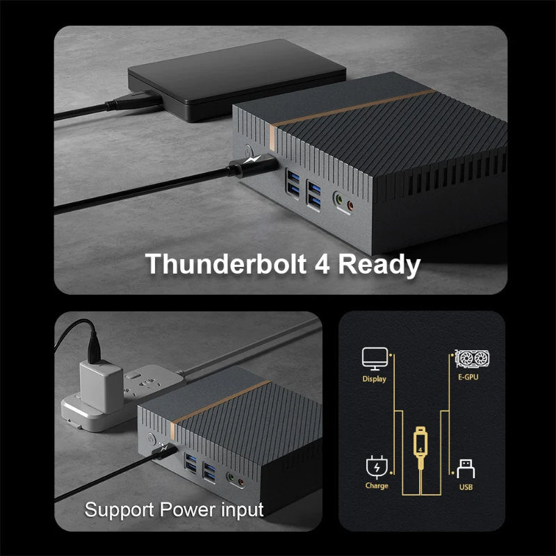 Chatreey IT12 Mini-PC 12. Intel Core i7 1270P i9 12900H Gaming-Desktop-Computer