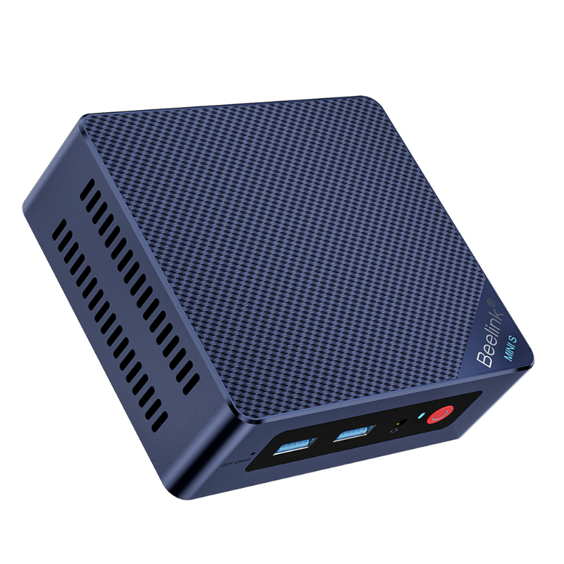 Beelink Mini S12 Mini PC Intel  Intel Alder Lake-N95/N100 Processor 4 Cores 4 Threads 1.7-3.4GHz 8+256GB SSD