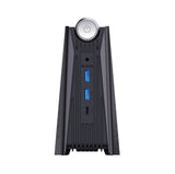 Chatreey AMR5 Mini PC Ryzen 5 5600U Colorful Lighting Gaming Desktop Computer Dual m.2 SSD Wifi6 BT 5.2 Pre-install Windows 11