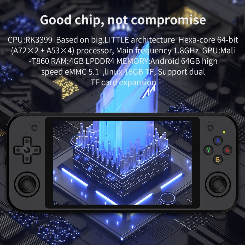 Anbernic RG552 Retro  Game Console  Android Linux Dual OS Support WII NDS N64 DC PSP PS1 4000+ Games