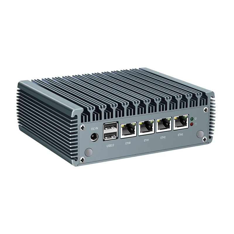 chatreey 2.5G pfSense Firewall intel Pentium N4000 4*Intel i225 Nics Soft Router DDR4 Fanless Mini PC OPNsense chatreey