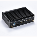 Mini PC Fanless Design Intel  Core i5 i7 Dual Lan 4K Output Gaming Industrial Computer