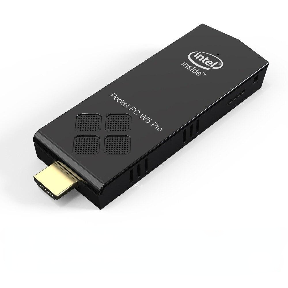 Morefine W5 PRO T5 Windows 10 Mini PC TV Stick Computer Intel Z8350 2.4G/5G WiFi BT4.0 4K HD Computer