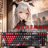 Azur Lane Kms Agir Tastenkappen Sublimation 108 Schlüssel Pbt Tastenkappe Sexy Hentai Benutzerdefinierte Mechanische Tastatur Tastenkappen Set Gamer Zubehör