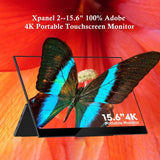 GMKTEC KD2 3840X2160P 4K 15,6 Zoll IPS kapazitiver Touchscreen-Monitor mit zwei Lautsprechern