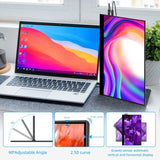 GMKTEC KD2 3840X2160P 4K 15,6 Zoll IPS kapazitiver Touchscreen-Monitor mit zwei Lautsprechern