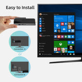 MeLE J4125 Mini PC Stick Intel Celeron Quad Core 8GB 128GB 4K Fanless Mini PC Windows 10 Pro