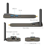 MeLE J4125 Mini PC Stick Intel Celeron Quad Core 8GB 128GB 4K Fanless Mini PC Windows 10 Pro