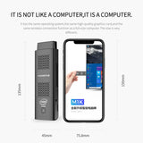 M1K Intel Celeron J4125 Windows 10 Pro Mini PC Stick 8GB LPDDR4 128GB/256GB eMMC MINI Pocket Computer