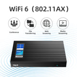 Mele Quieter3Q Wifi 6 Fanless Mini PC Computer Win11 Pro Desktop 4K HDMI