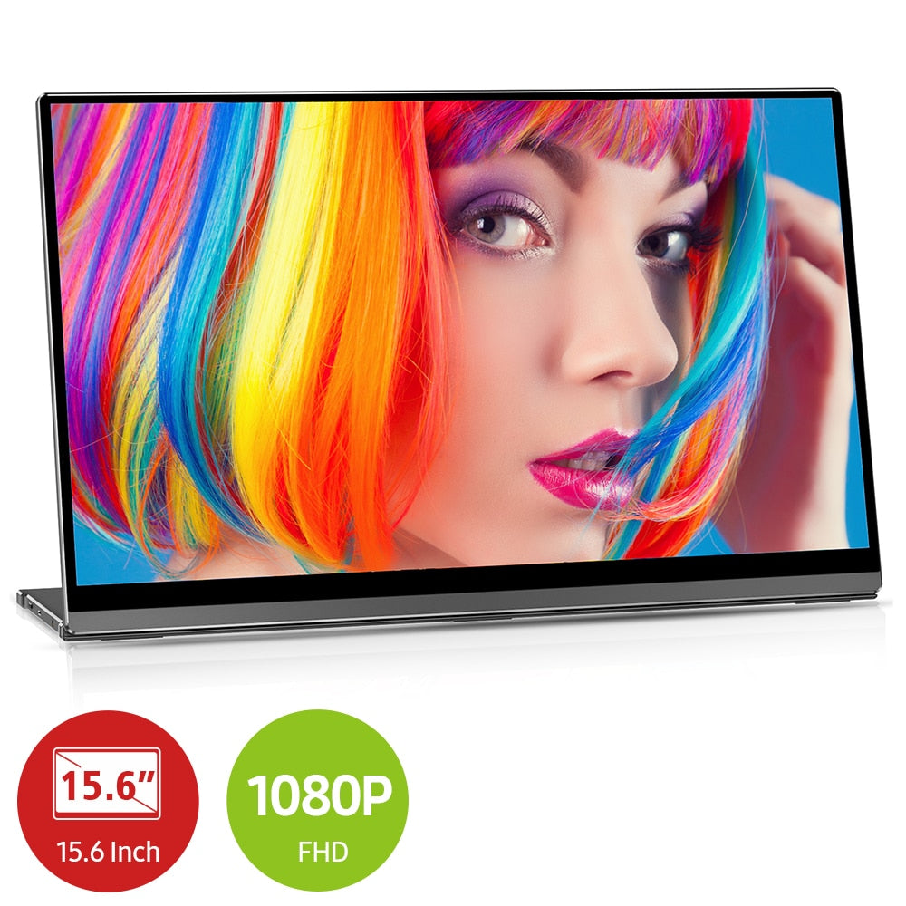 UPERFECT 4K Portable Monitor Touch Screen Automatic Rotate 15.6'' 10-Point Touch UHD
