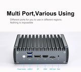 chatreey 2.5G pfSense Firewall intel Pentium N4000 4*Intel i225 Nics Soft Router DDR4 Fanless Mini PC OPNsense chatreey